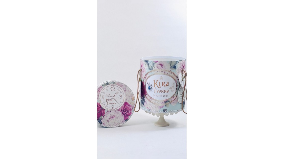 Trusou  botez fetite, Alice in Wonderland, Alice in tara minunilor 9